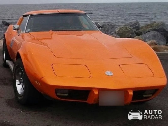 Chevrolet Corvette C3 Stingray spotted in Samsø, Denemarken