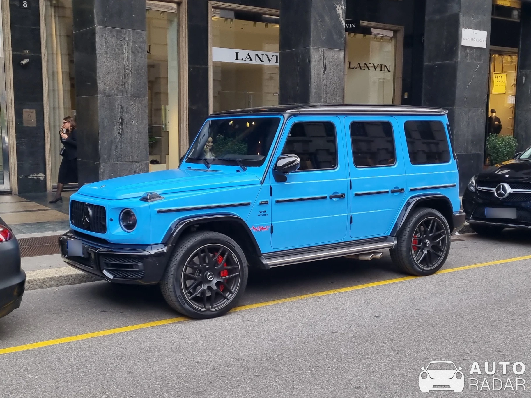 Mercedes-AMG G 63 W463 2024 spotted in Milano, Italia