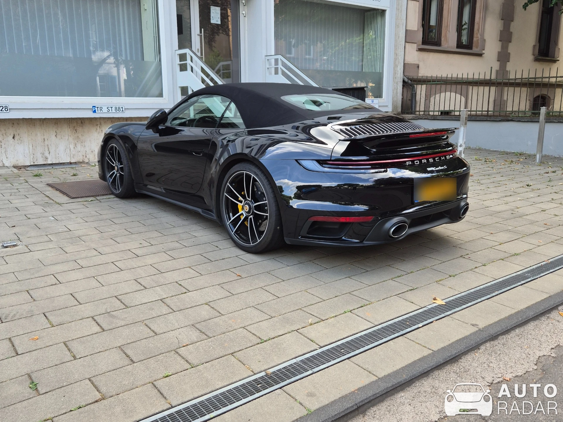 Porsche 992 Turbo S Cabriolet MkI spotted in Trier