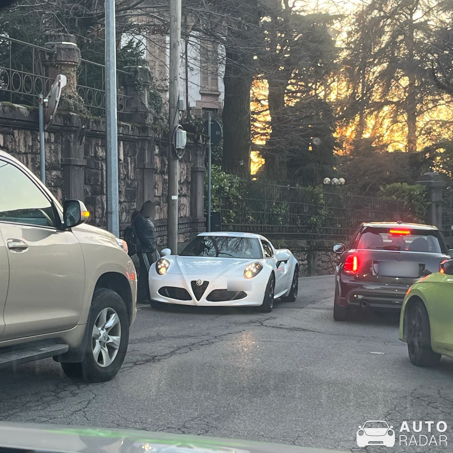 Alfa Romeo 4C Coupé Competizione spotted in Varese, Italia