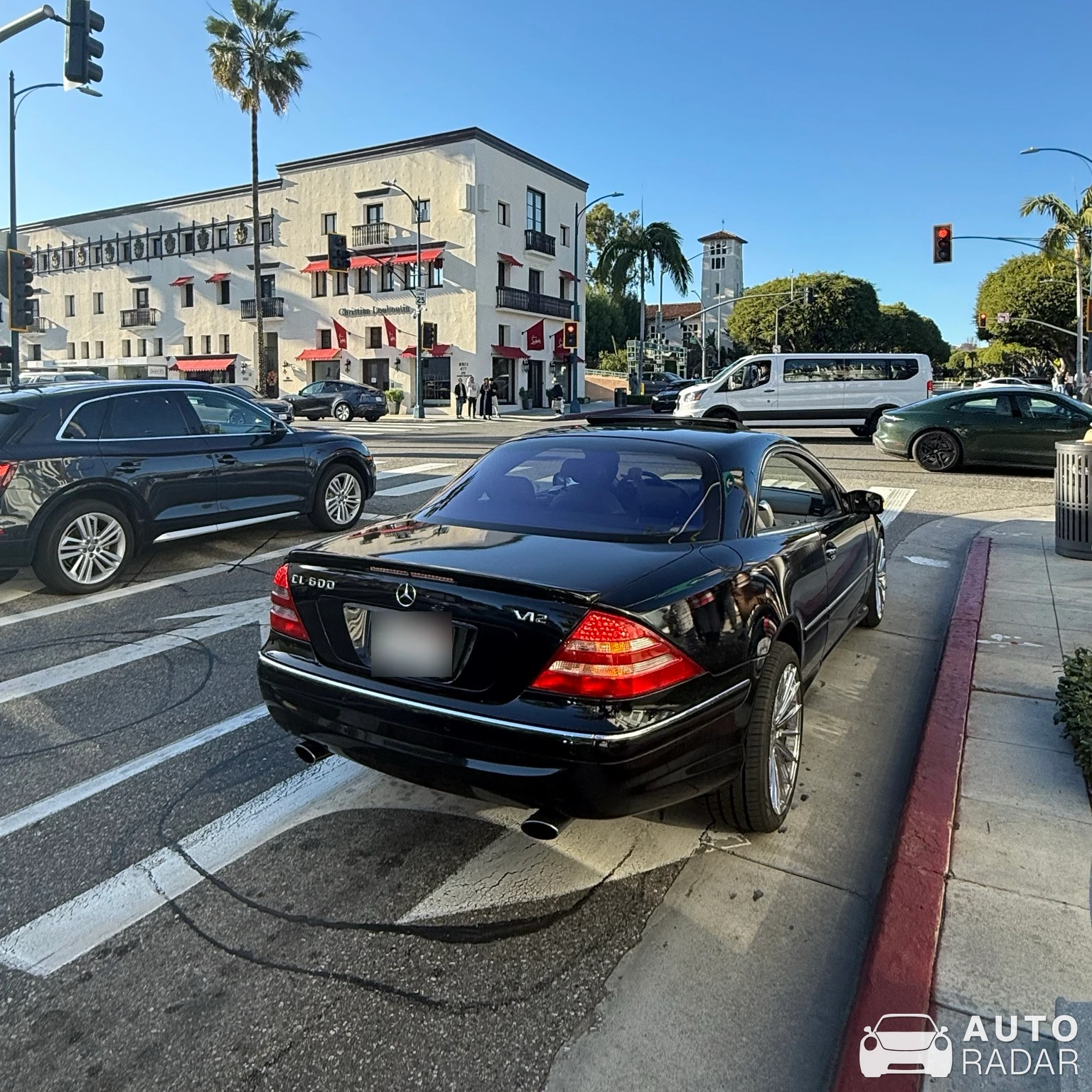 Mercedes-Benz CL 600 C125 spotted in Beverly Hills