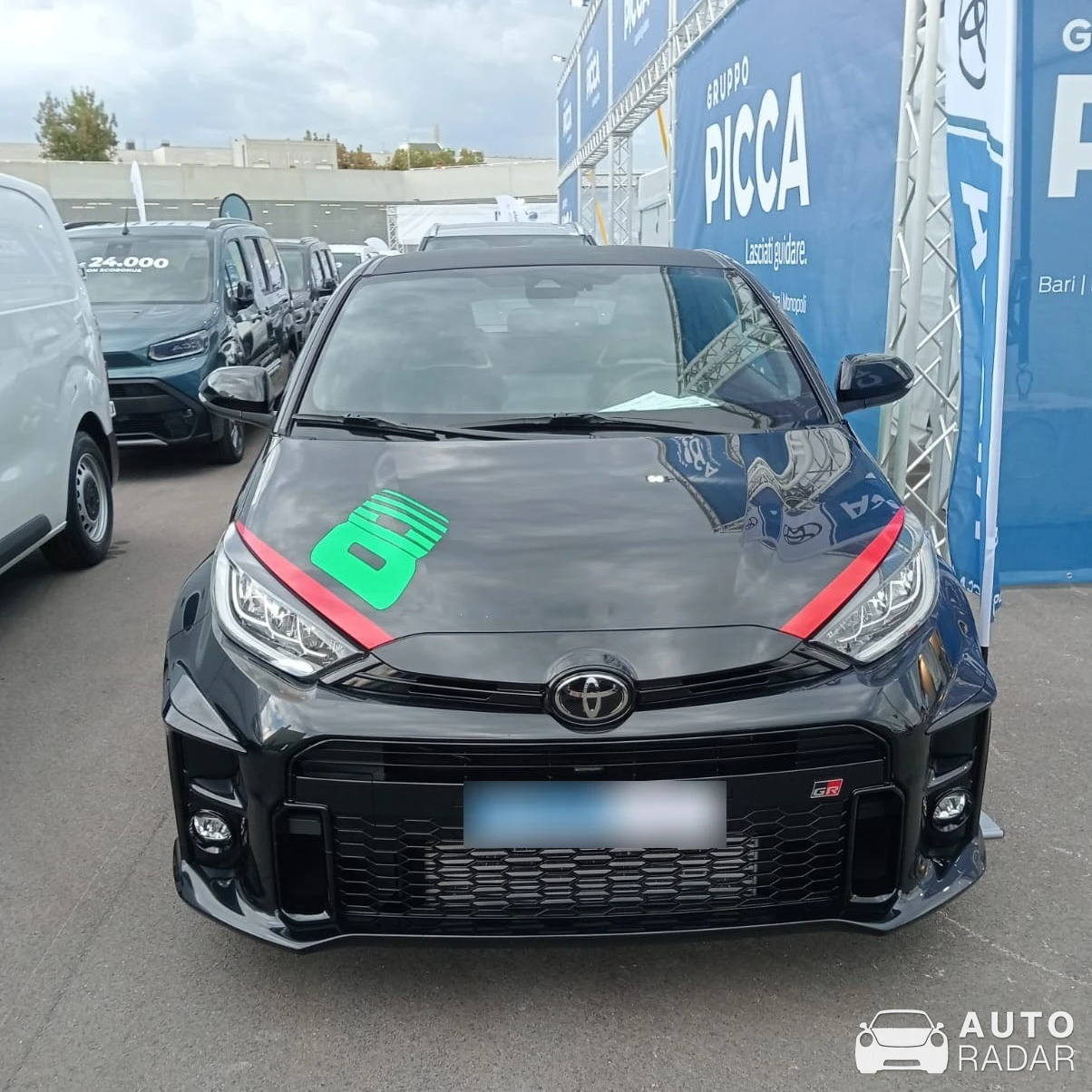 Toyota GR Yaris spotted in Bari, Italy