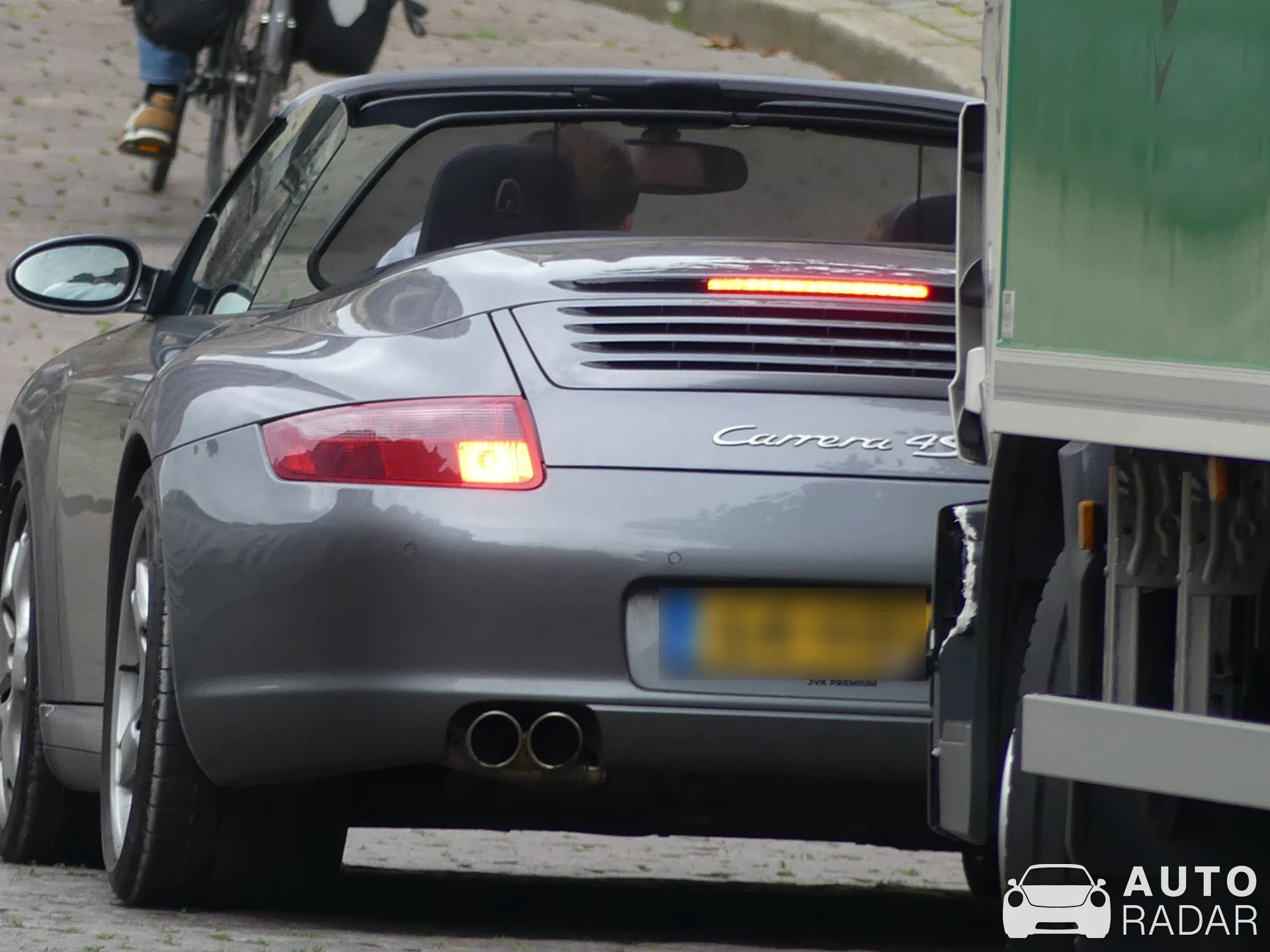 Porsche 997 Carrera 4S Cabriolet spotted in Maastricht, Nederland