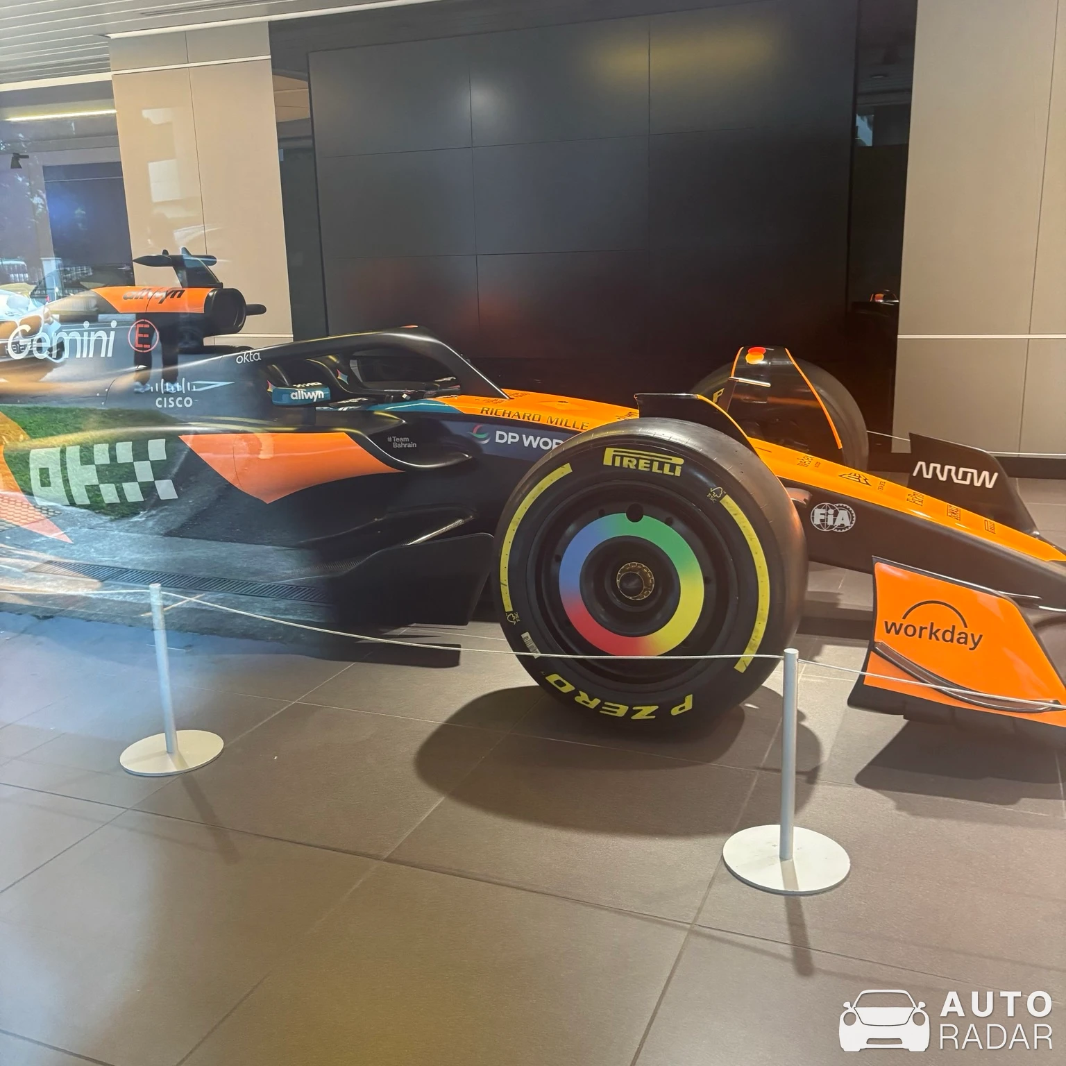 McLaren MCL38 spotted in Singapore