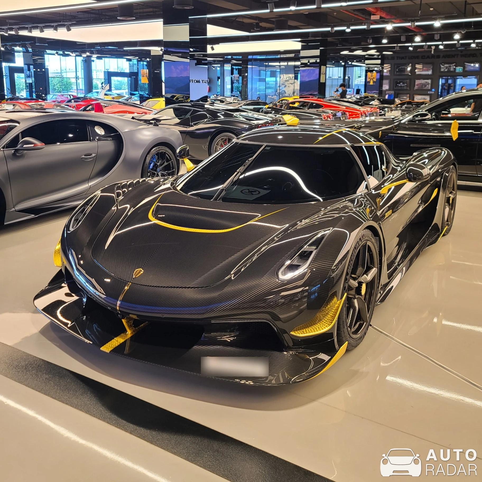 Koenigsegg Jesko Attack Odin spotted in Dubai