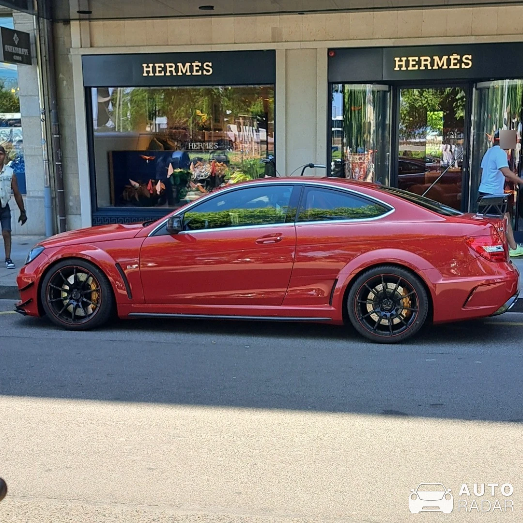 Mercedes-AMG C 63 Black Series W204 spotted in Geneva, Switzerland