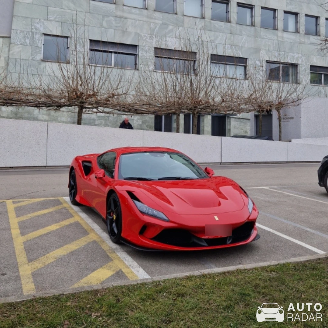 Ferrari F8 Tributo spotted in Ljubljana, Slovenia