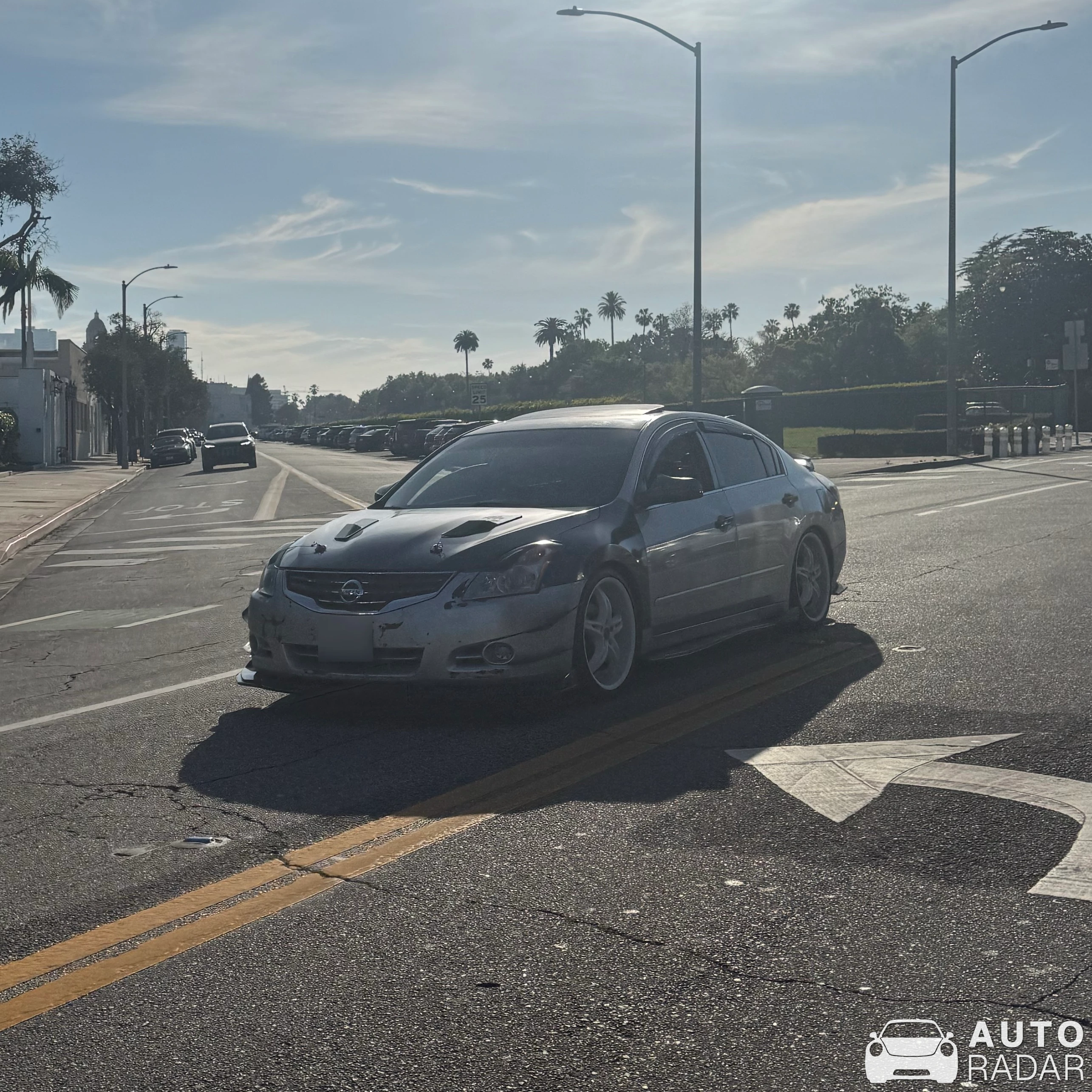 Nissan Altima spotted in Beverly Hills