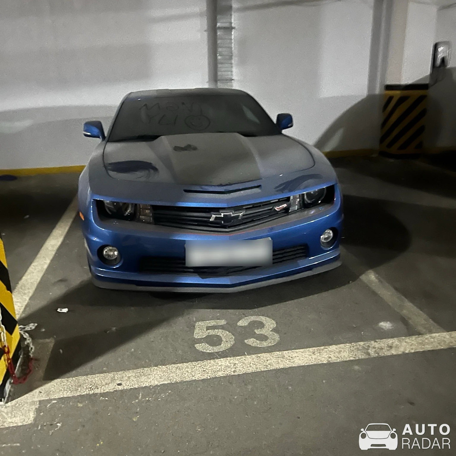 Chevrolet Camaro SS Hotwheels Edition spotted in Baku