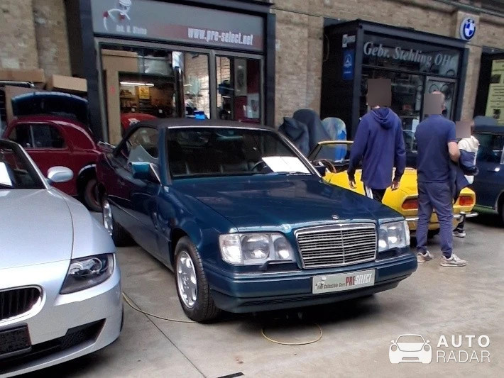 Mercedes-Benz E-Klasse Cabriolet A124 spotted in Berlin