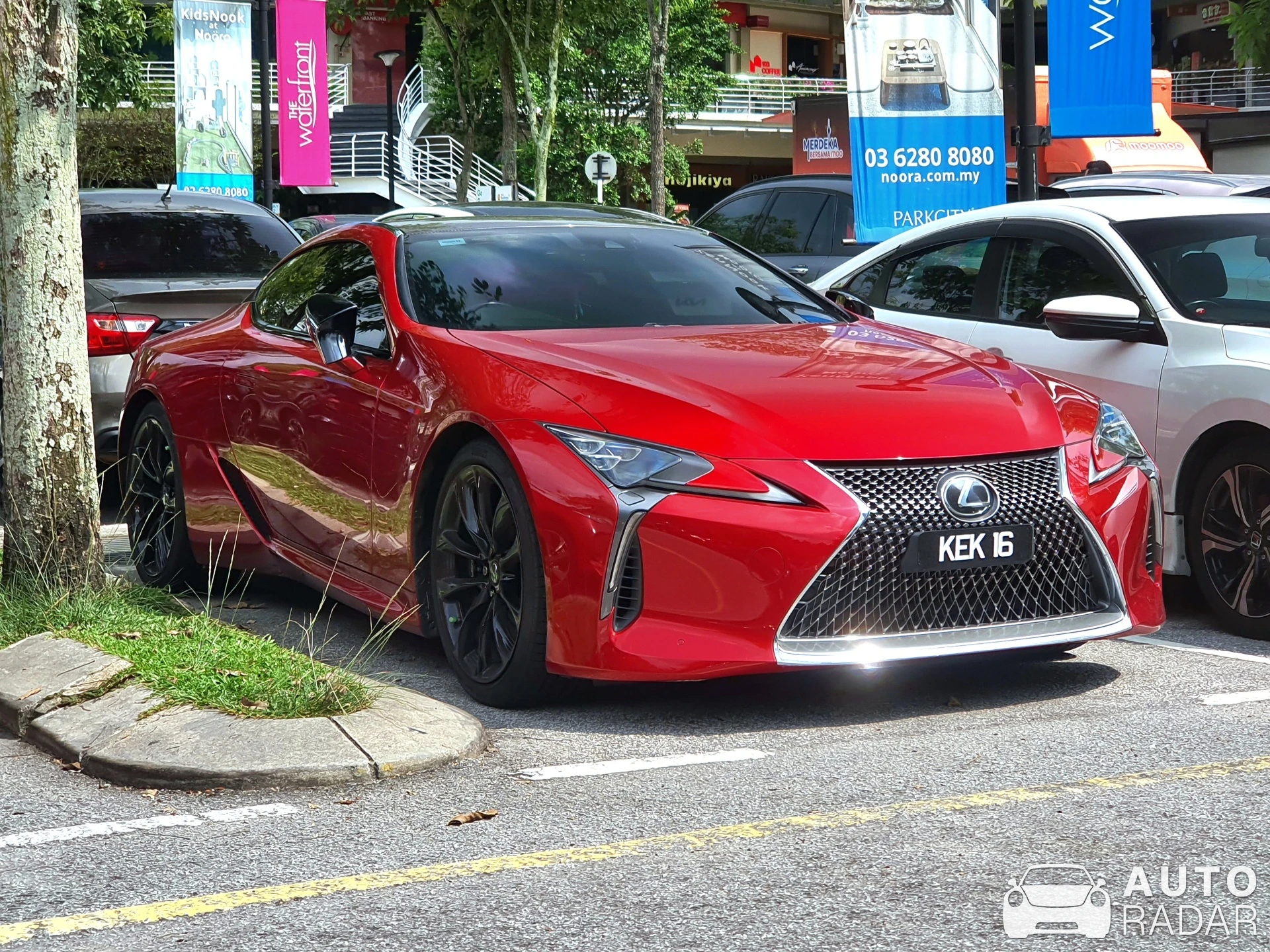 Lexus LC 500 spotted in Kuala Lumpur, Malaysia