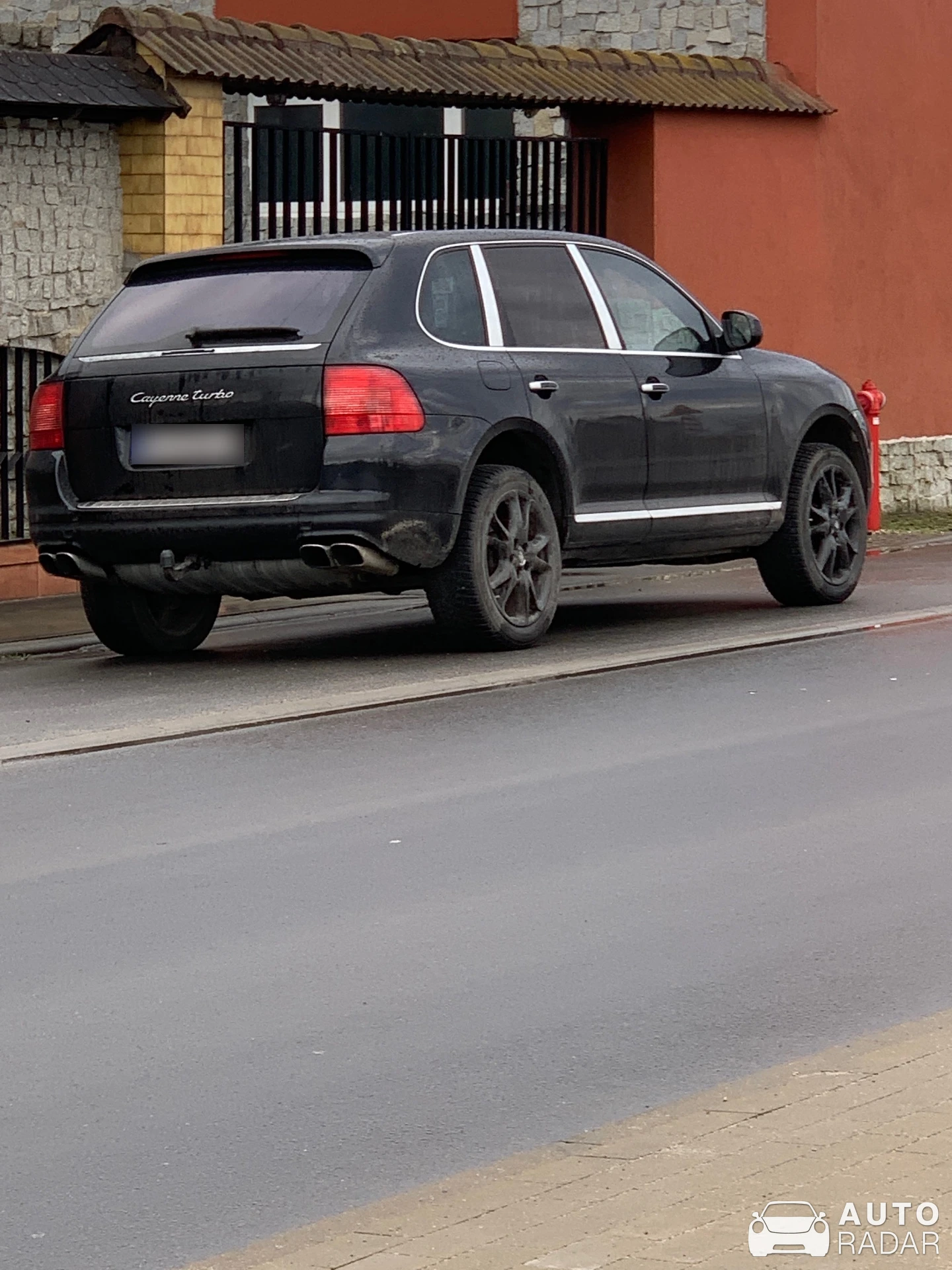 Porsche Cayenne Turbo spotted in Jelcz-Laskowice, Poland