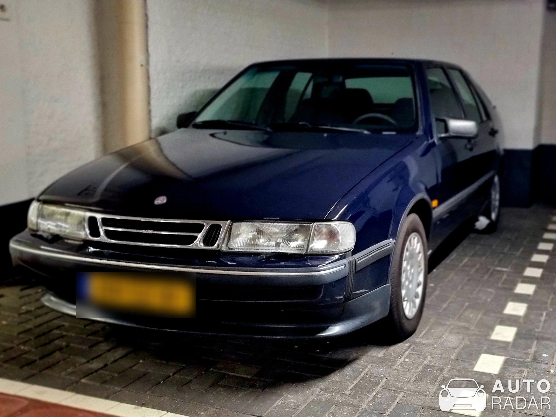 Saab 9000 spotted in Rotterdam, Netherlands