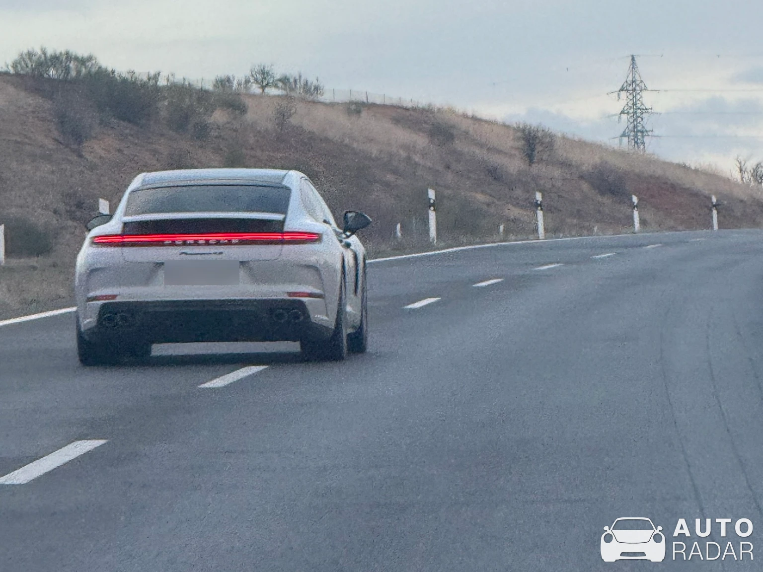 Porsche 972 Panamera 4S spotted in Navarra, España