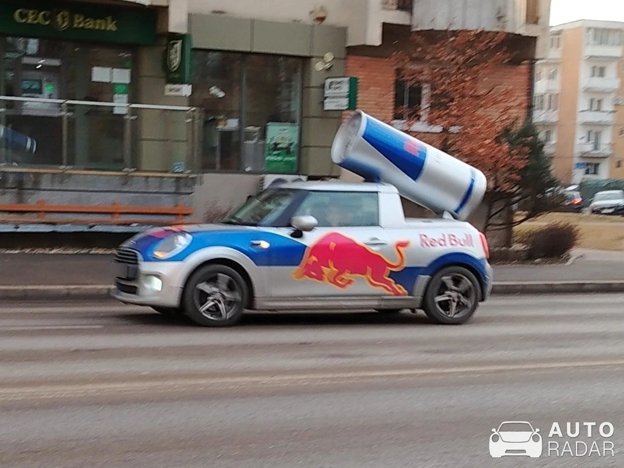 Mini Cooper Red Bull spotted in Sfântu Gheorghe, România