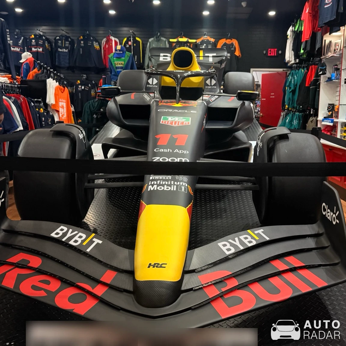 Red Bull Racing RB18 spotted in Las Vegas