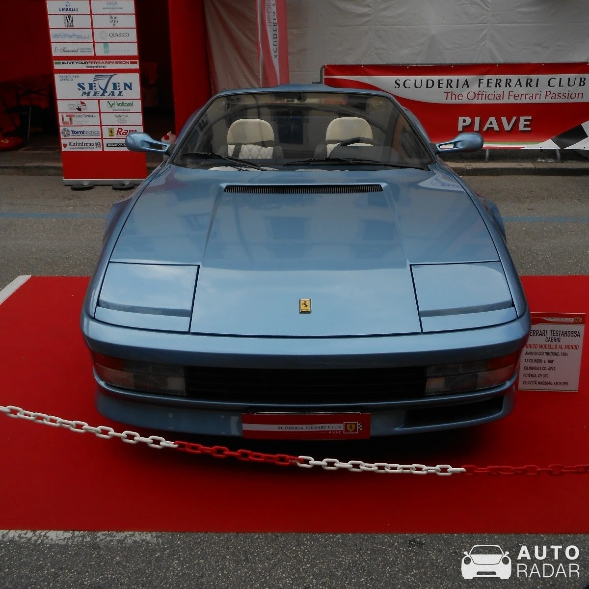 Ferrari Testarossa spotted in Conegliano