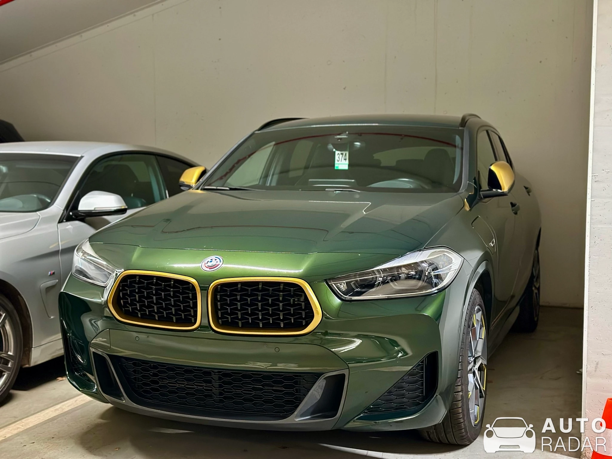 BMW X2 F39 Edition GoldPlay spotted in Schoten, Belgium