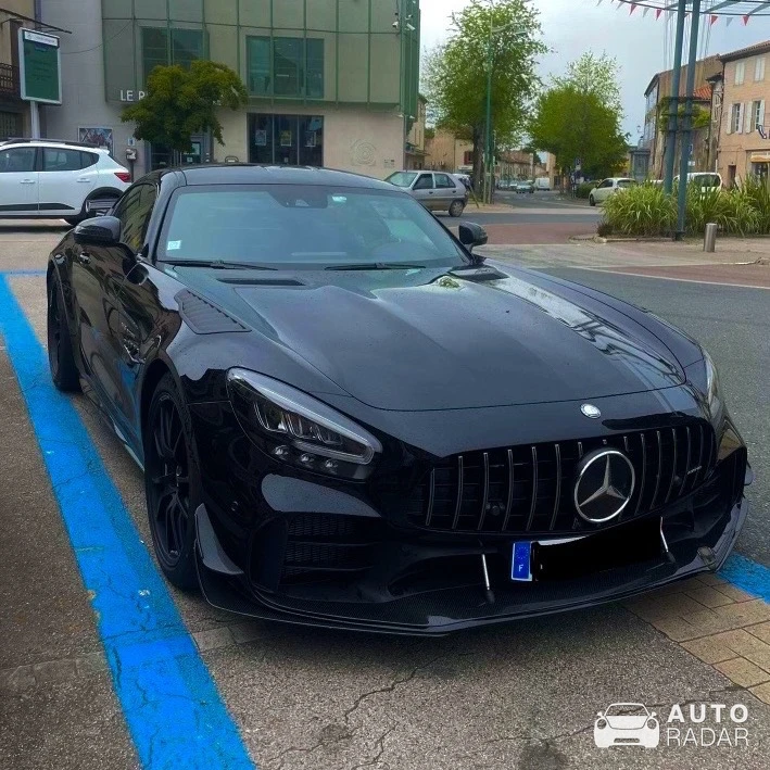 Mercedes-AMG GT C190 spotted in Labruguière, France