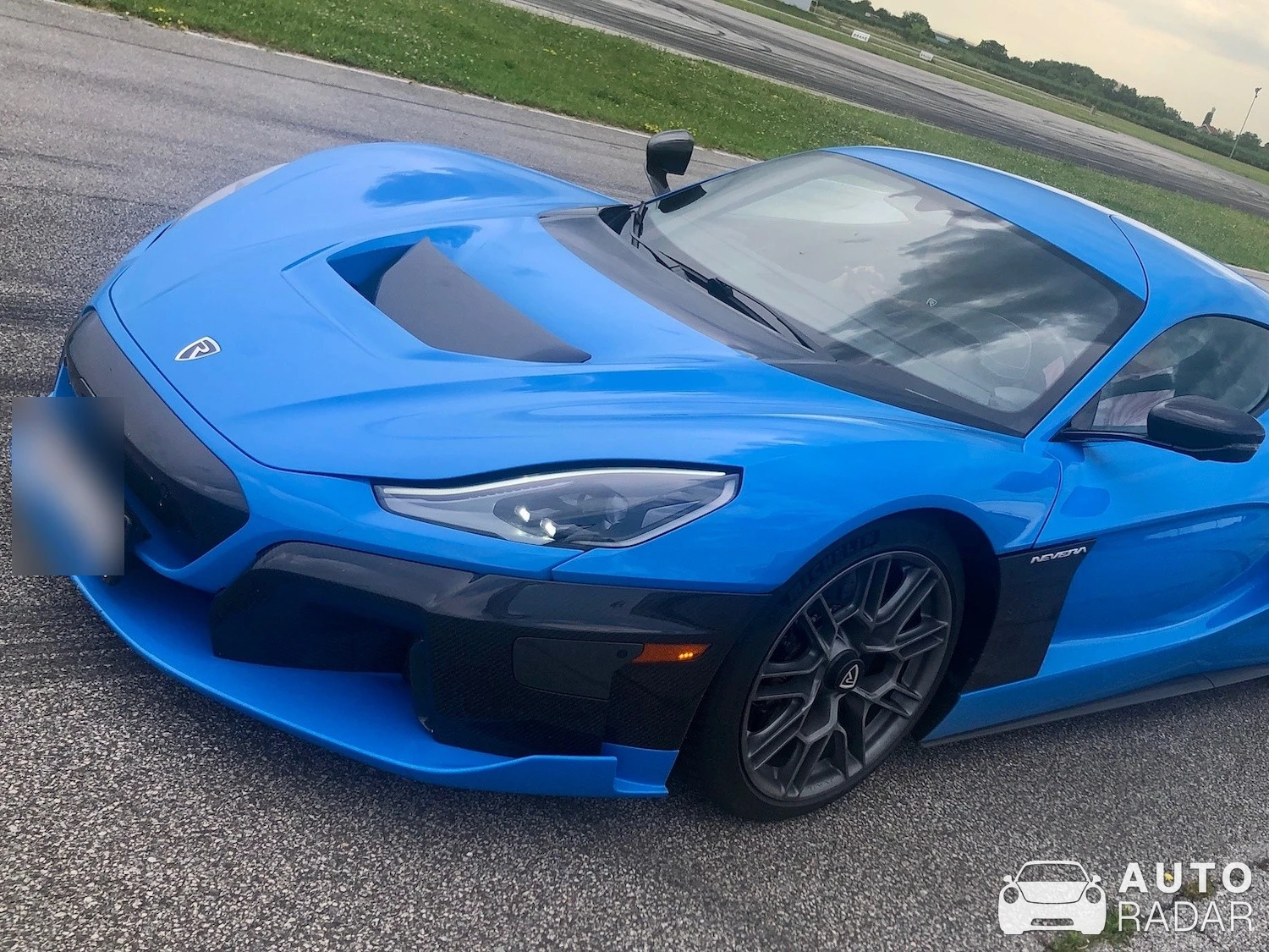 Rimac Nevera spotted in Varaždin