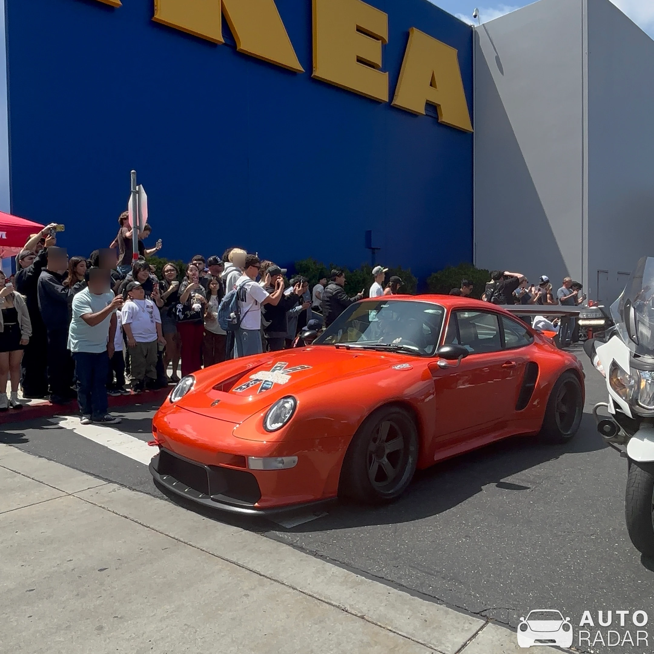 Gunther Werks Turbo spotted in Costa Mesa
