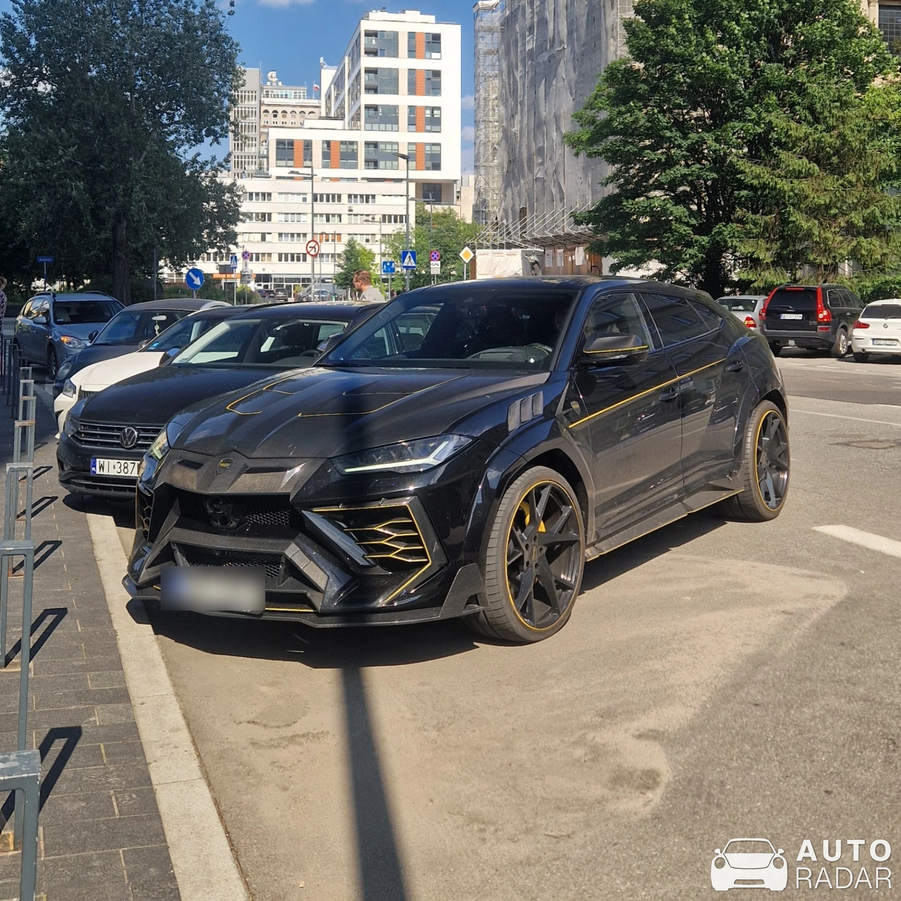 Lamborghini Urus Mansory Venatus spotted in Warszawa, Poland