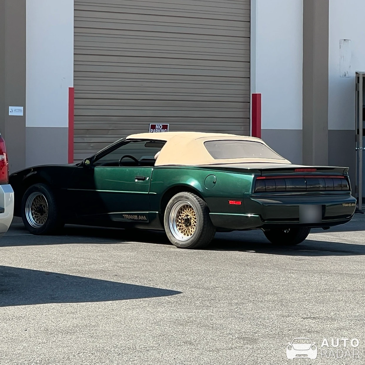 Pontiac Firebird TransAm Convertible spotted in Camarillo