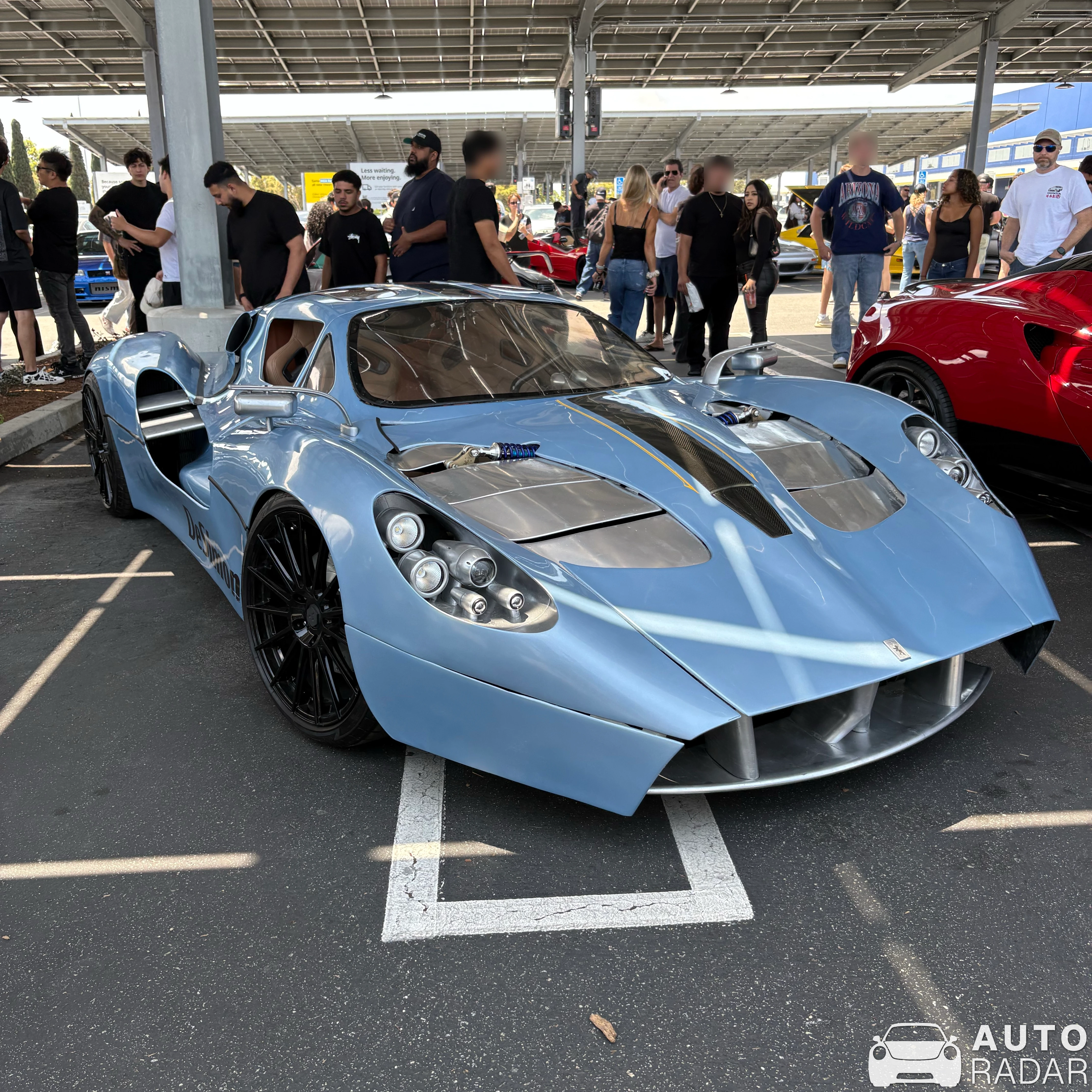Scuderia Cameron Glickenhaus SCG 003C spotted in Costa Mesa