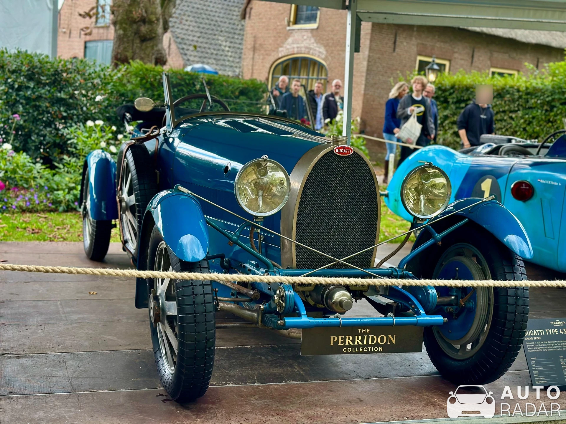 Bugatti Type 43 spotted in Beesd