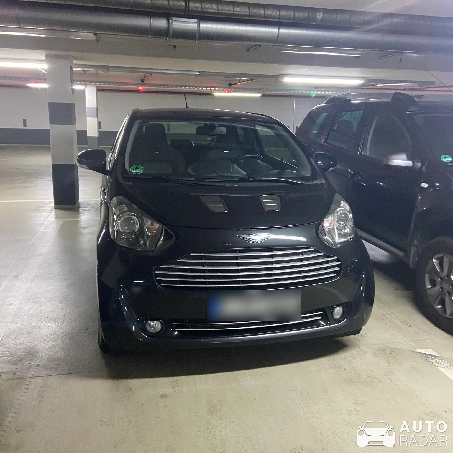 Aston Martin Cygnet Launch Edition Black spotted in Köln