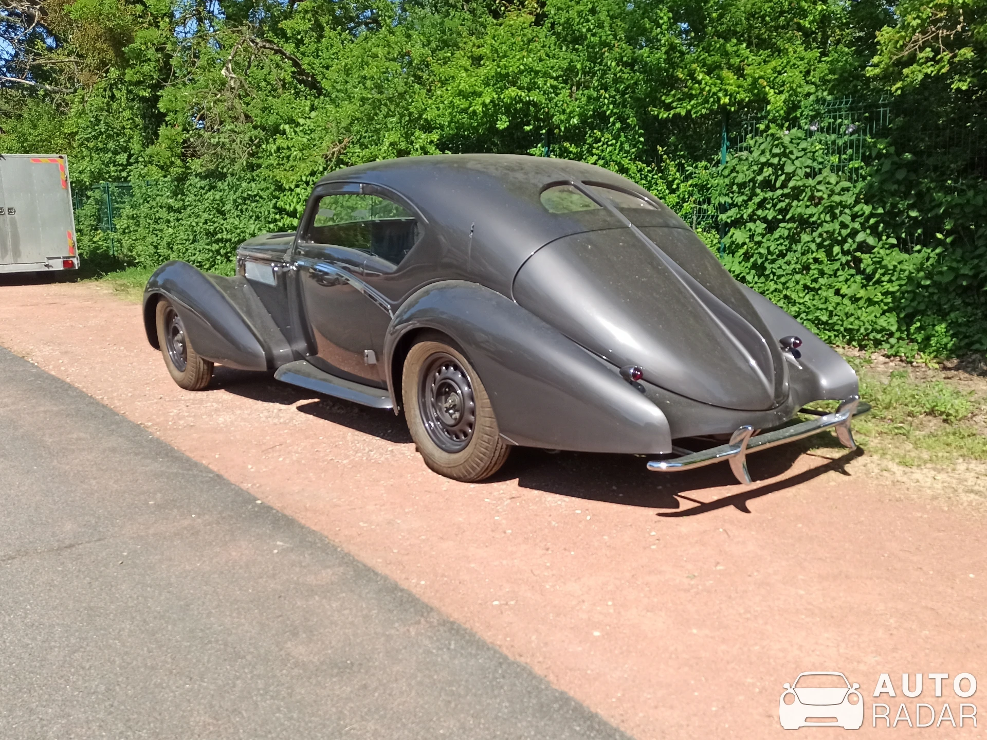 Delage D8-120 Aérosport Coupe spotted in Rochetaillée-sur-Saône