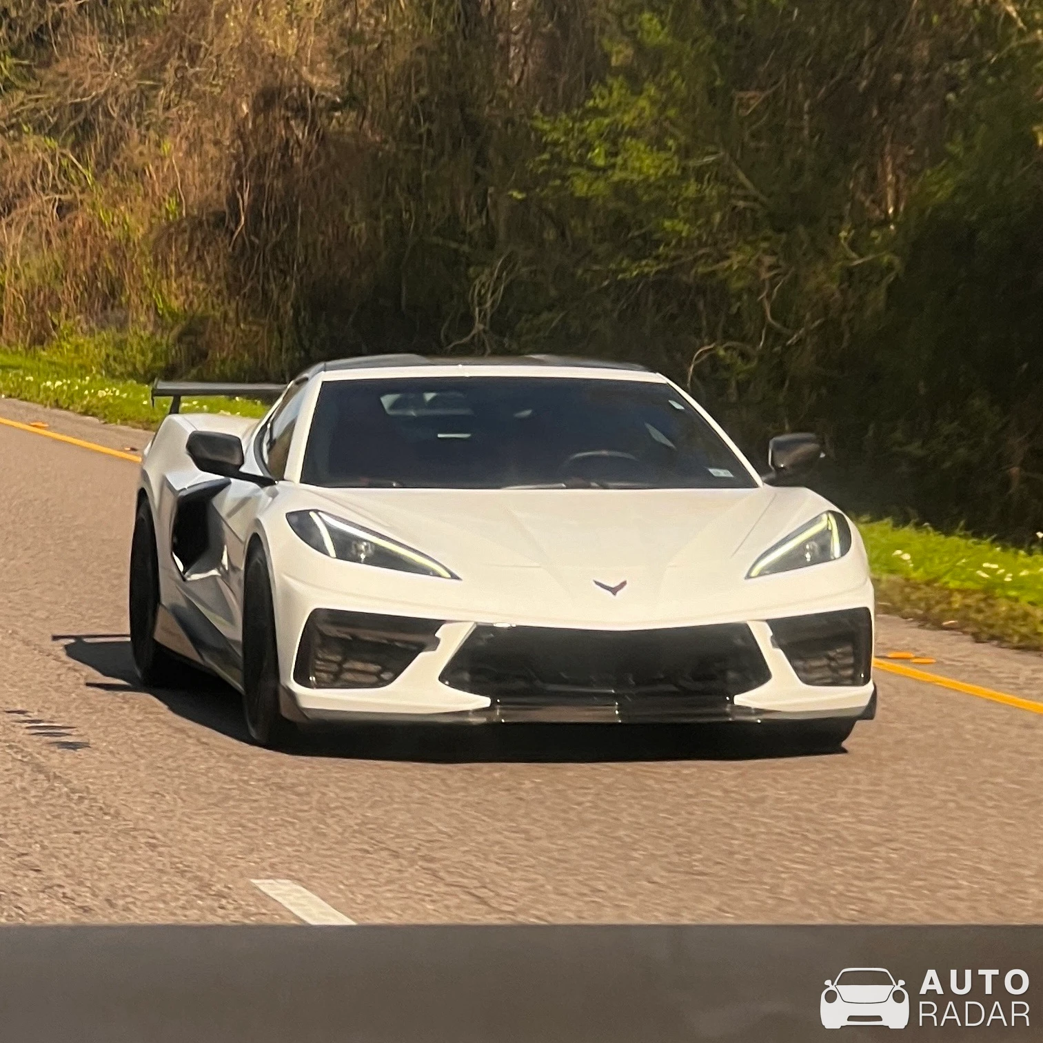 Chevrolet Corvette C8 Stingray spotted in Youngsville