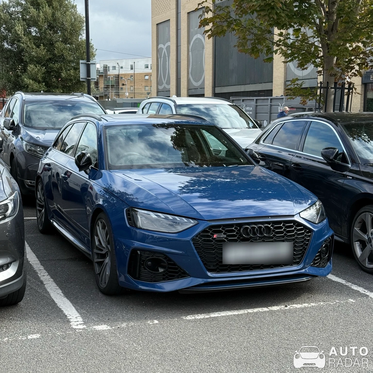 Audi ABT RS4 Plus Avant B9 spotted in Cambridgeshire, Birleşik Krallık