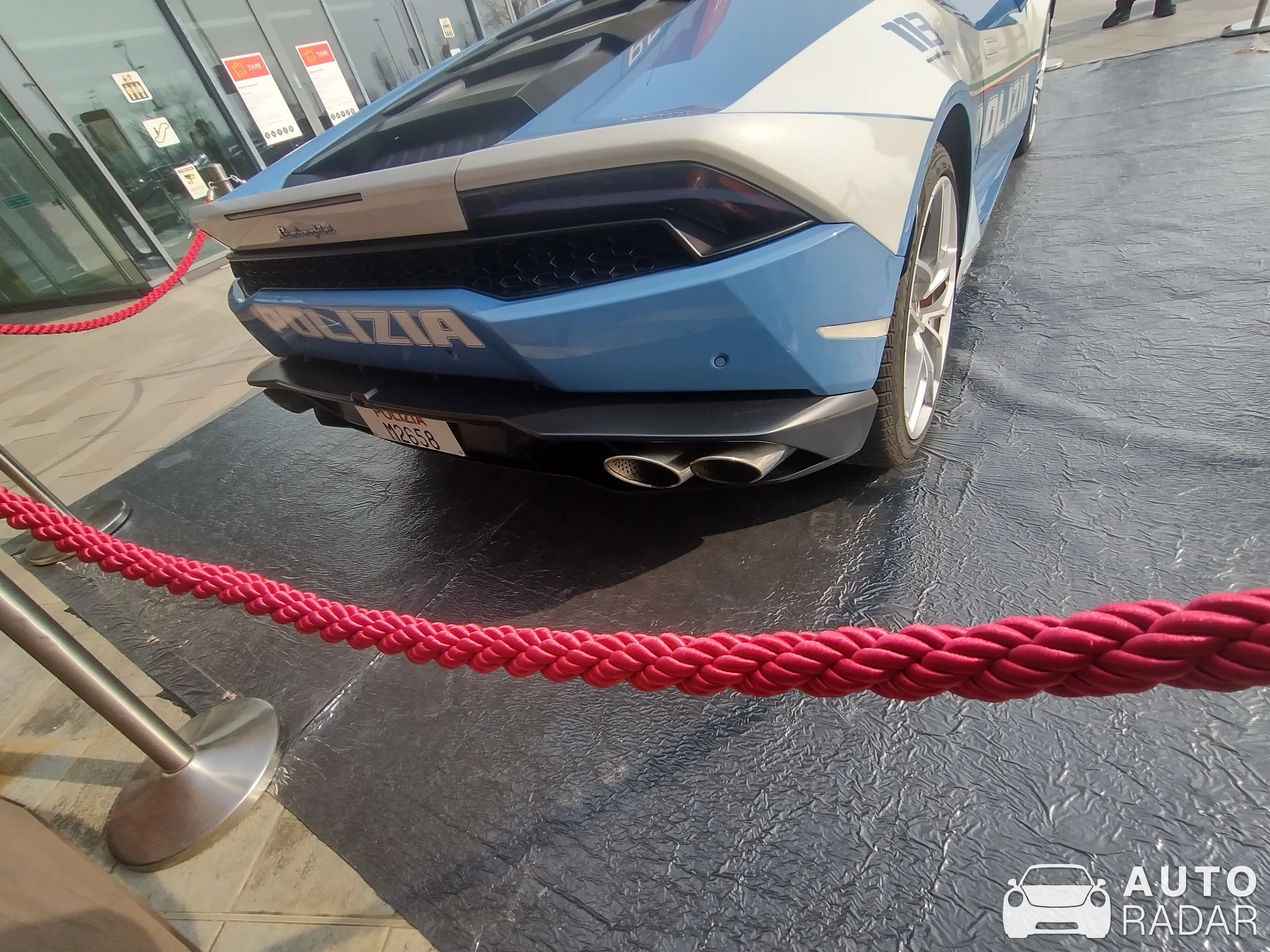 Lamborghini Huracán LP610-4 Polizia spotted in Villesse