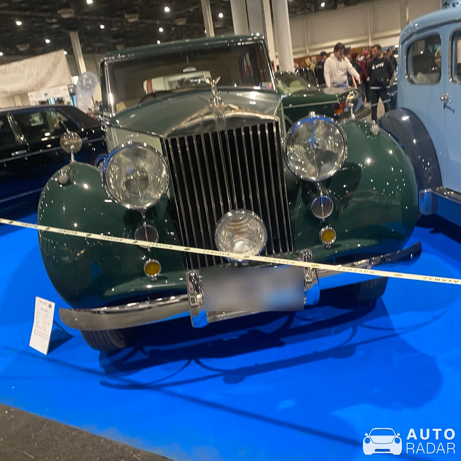 Rolls-Royce Silver Wraith spotted in Budapest