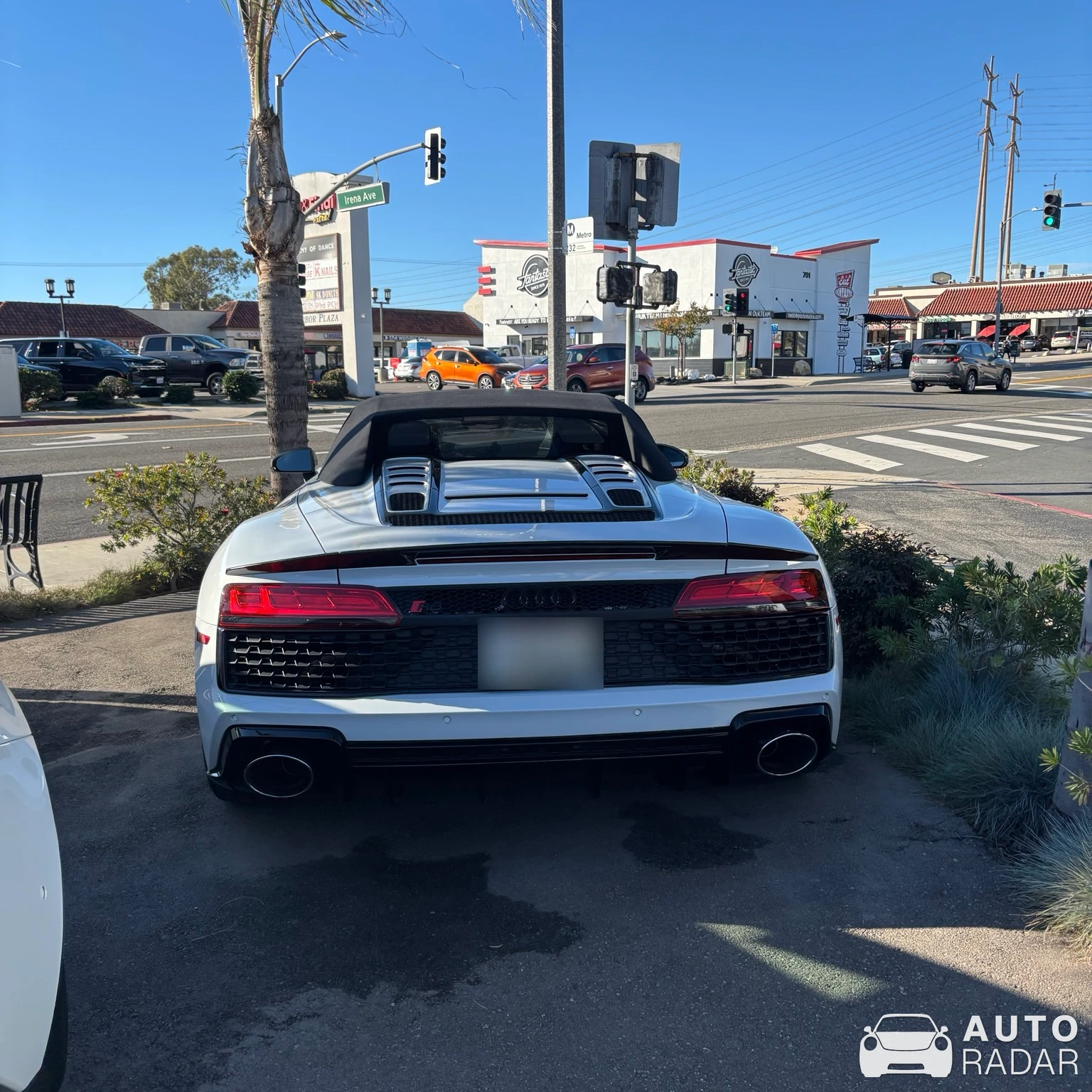 Audi R8 V10 Spyder spotted in Redondo Beach, United States
