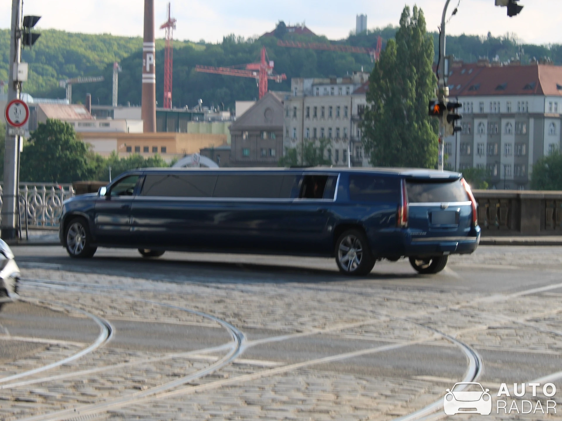 Cadillac Escalade Limousine spotted in Praha