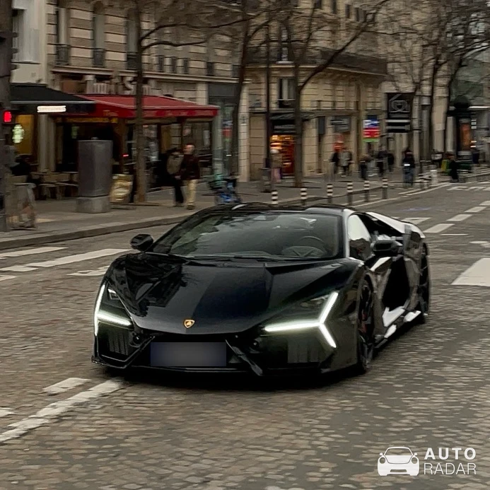 Lamborghini Revuelto spotted in Paris, France