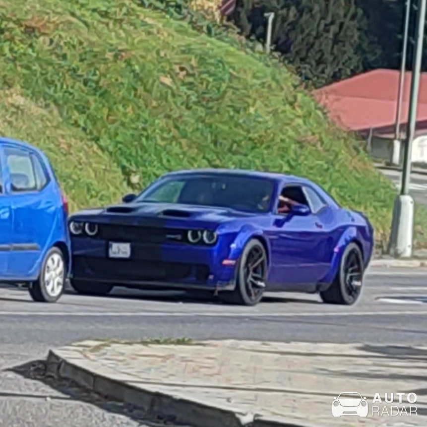 Dodge Challenger SRT spotted in Banská Štiavnica, Slovakia