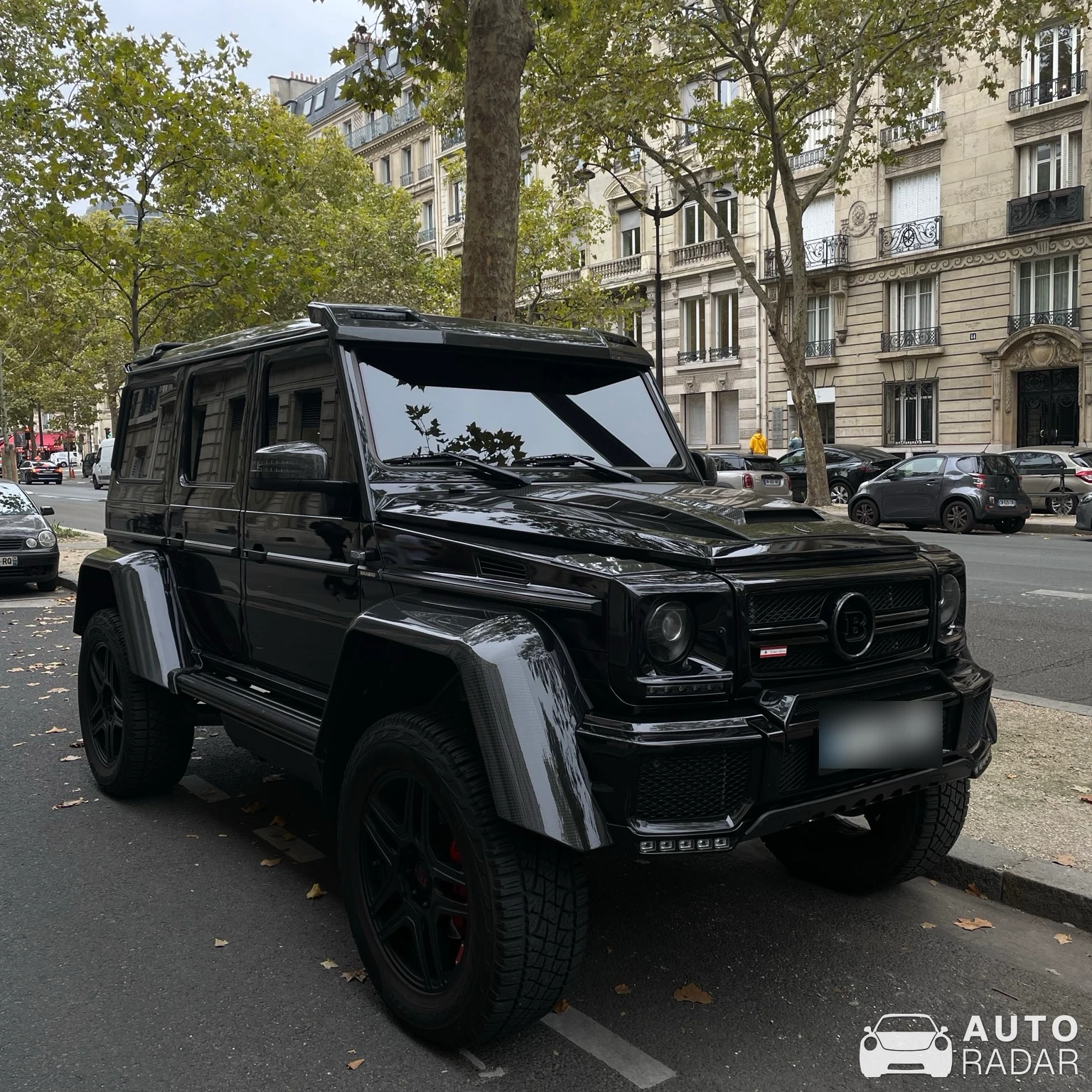 Mercedes-AMG Brabus G 800 4x4² W463 2018 spotted in Paris