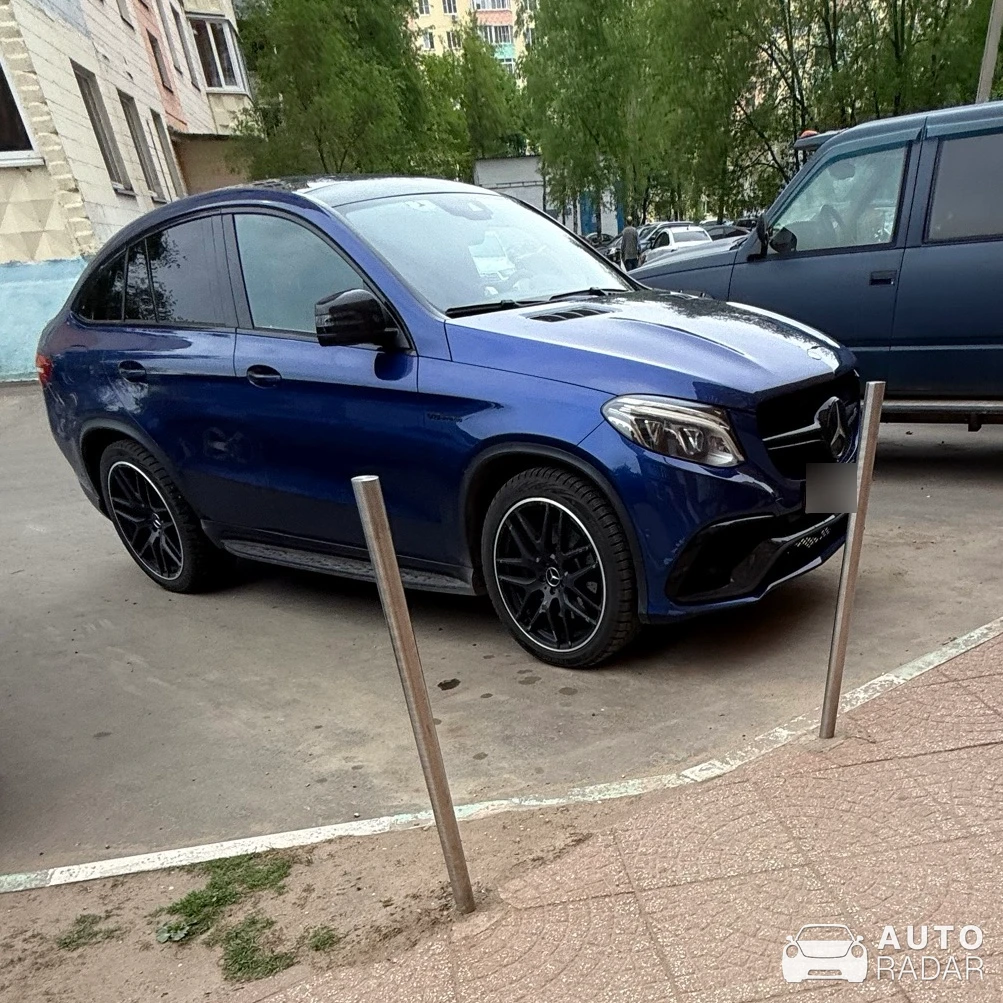 Mercedes-AMG GLE 63 Coupé C292 spotted in Dmitrov
