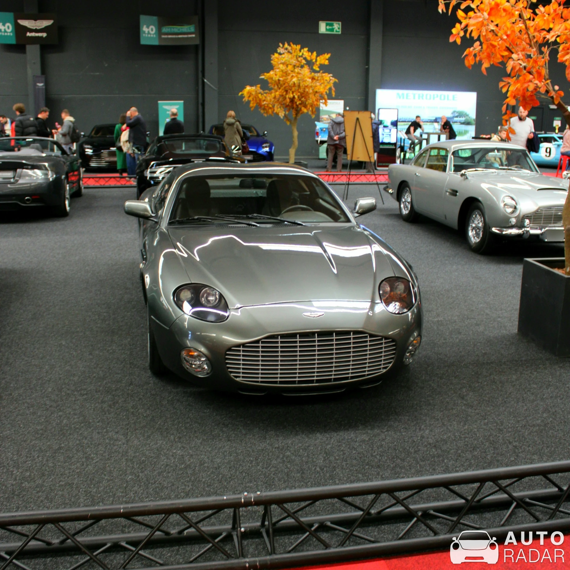 Aston Martin DB7 Zagato spotted in Antwerpen