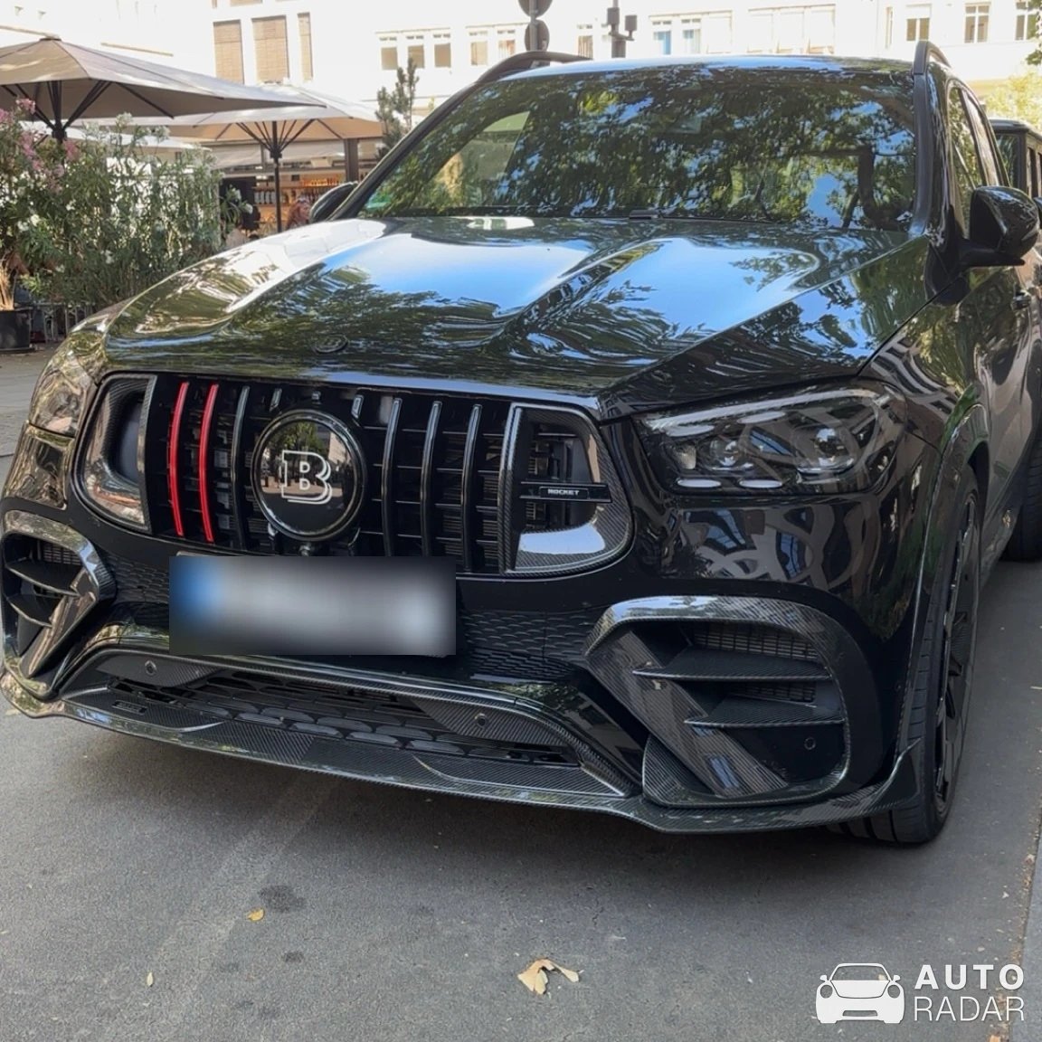 Mercedes-AMG Brabus GLE 900 Rocket W167 spotted in Stuttgart