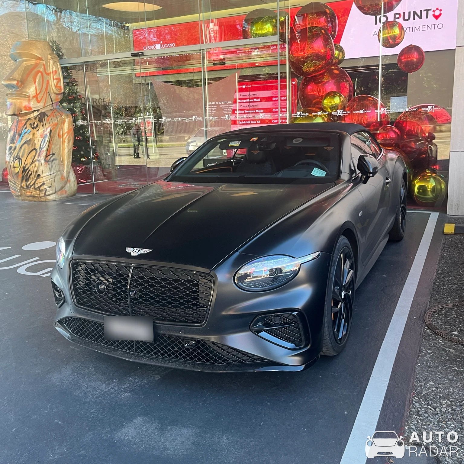 Bentley Continental GTC Speed 2025 First Edition spotted in Lugano