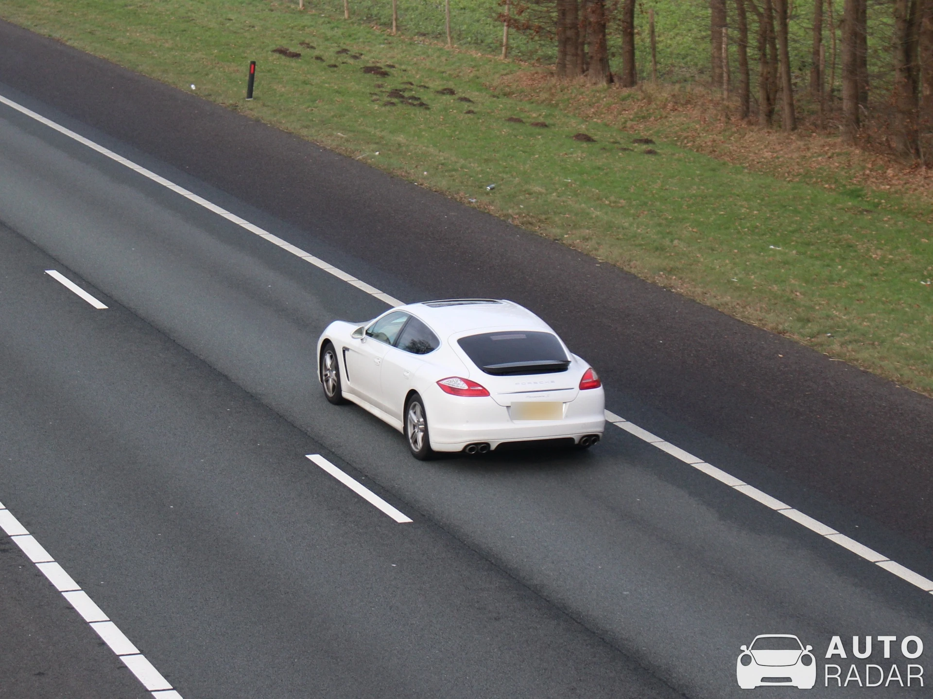Porsche 970 Panamera Turbo S spotted in Enschede, Netherlands