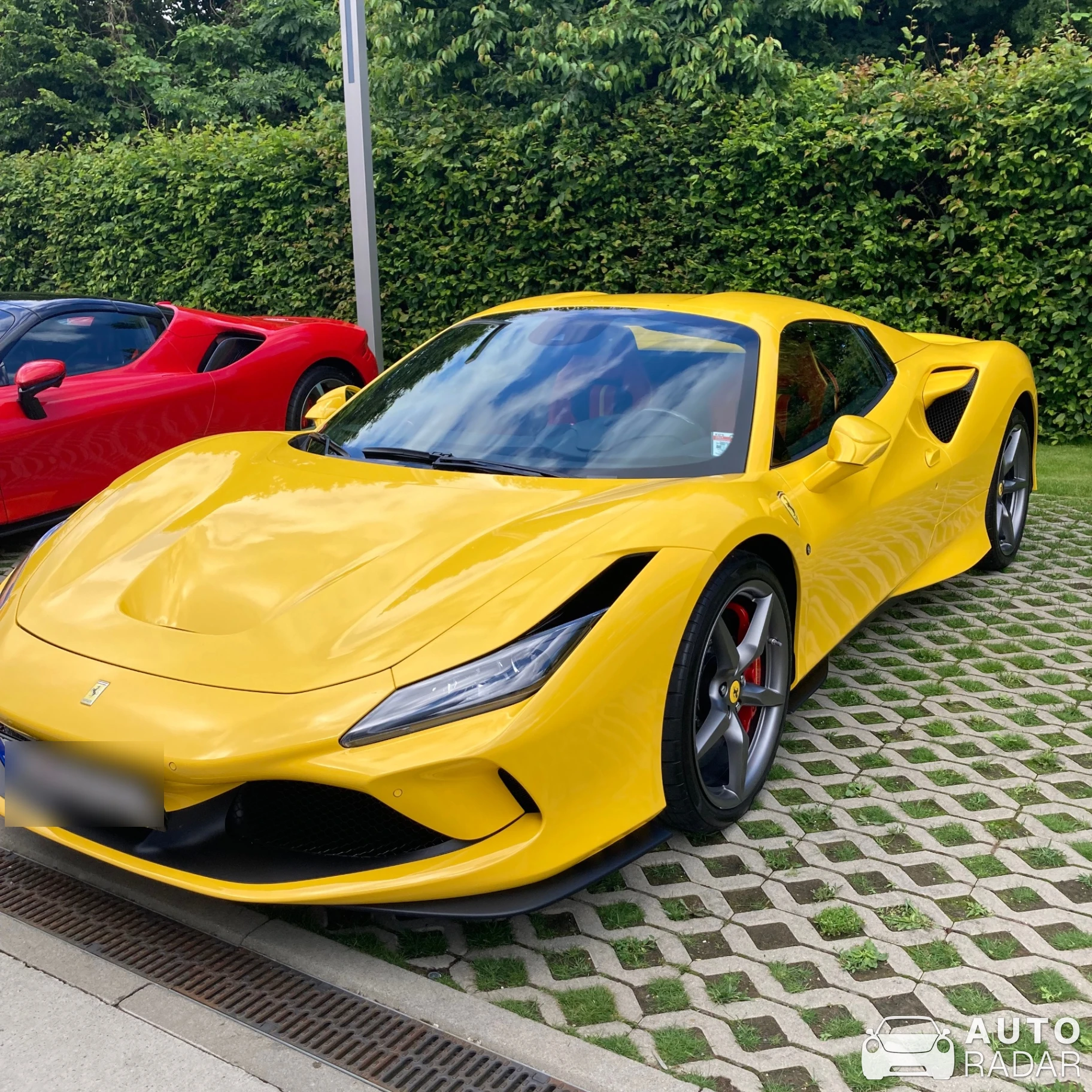 Ferrari F8 Spider spotted in Banská Štiavnica, Slovensko
