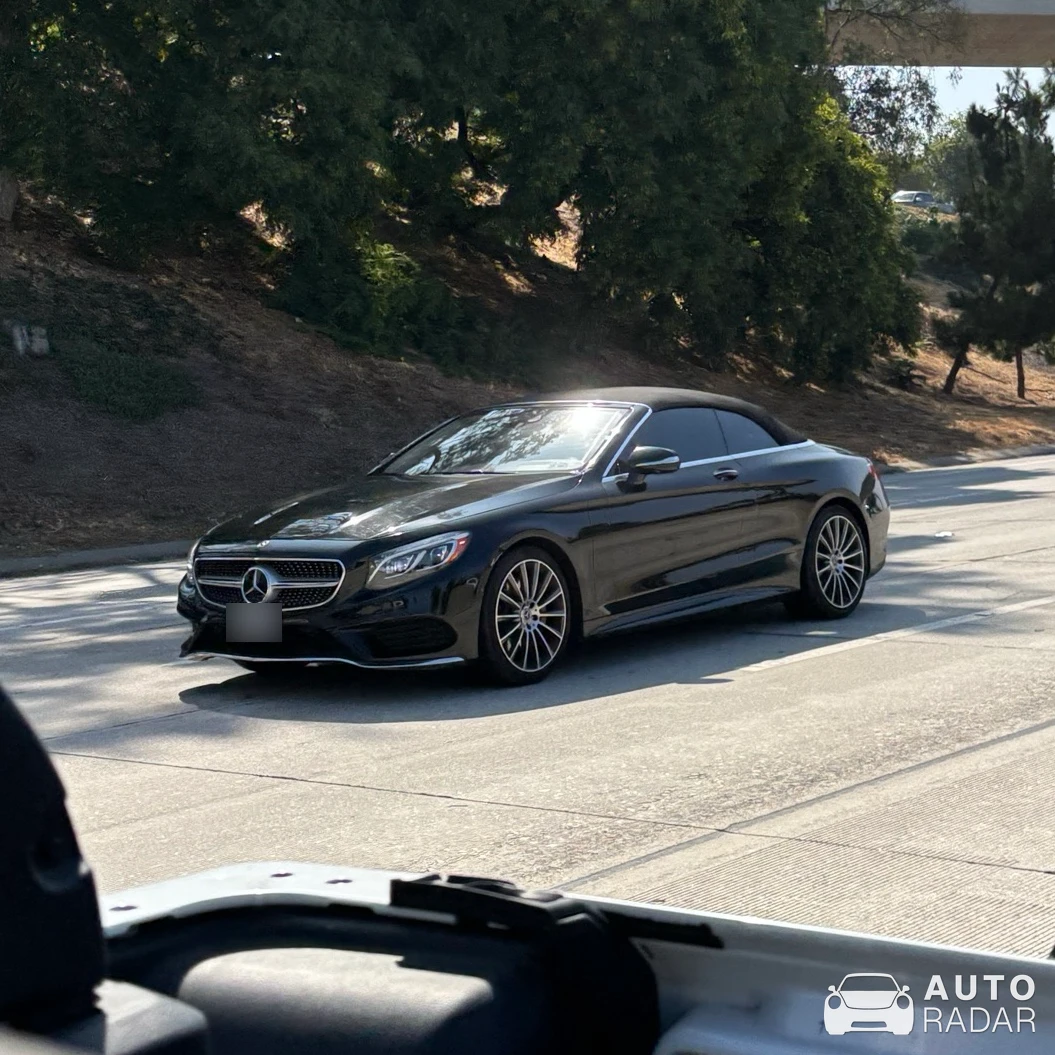 Mercedes-Benz S 500 Convertible A217 spotted in Los Angeles
