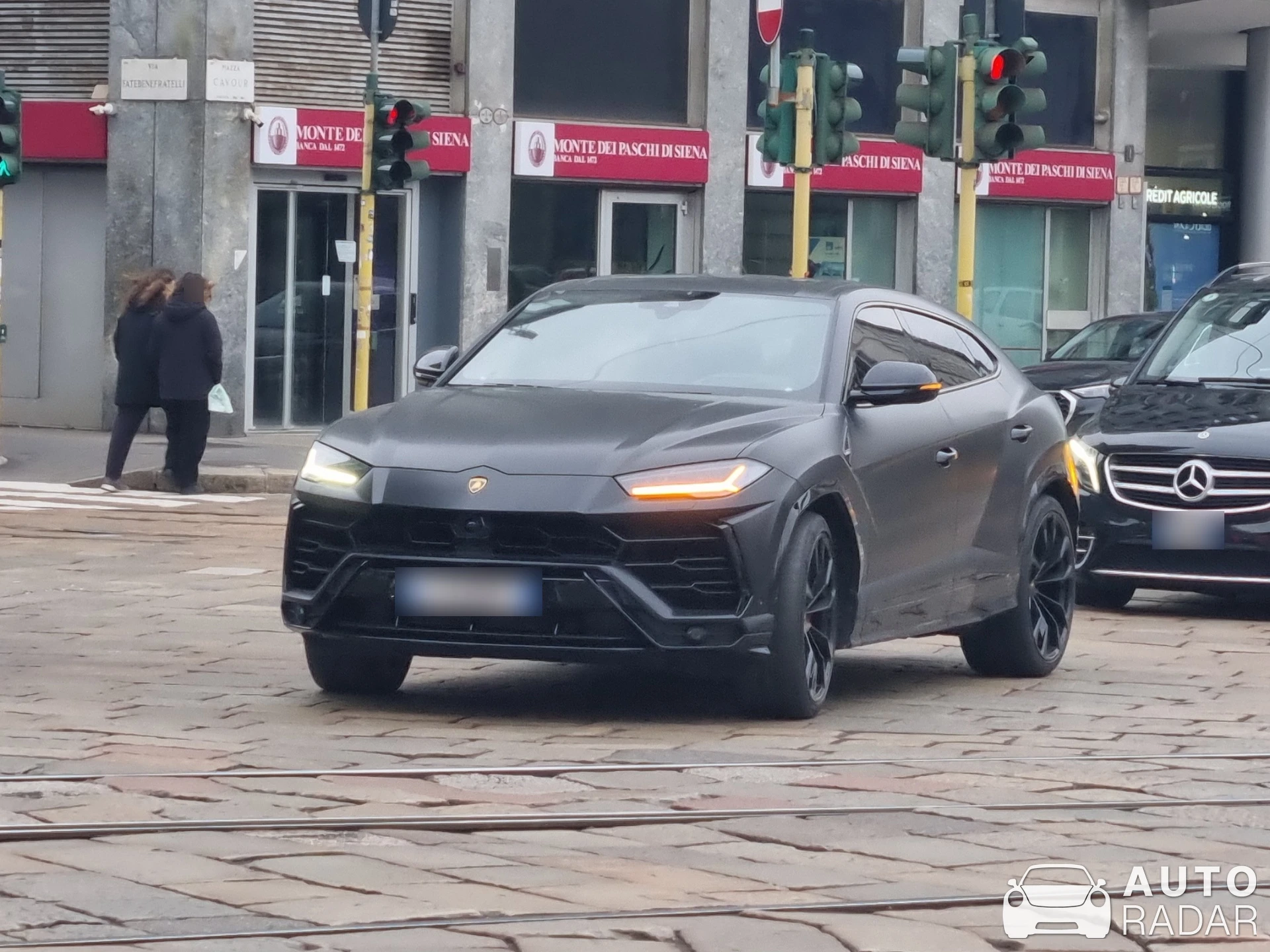 Lamborghini Urus spotted in Milano, Italy