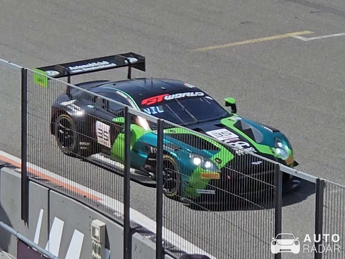 Aston Martin V8 Vantage GT3 AMR spotted in Cheste