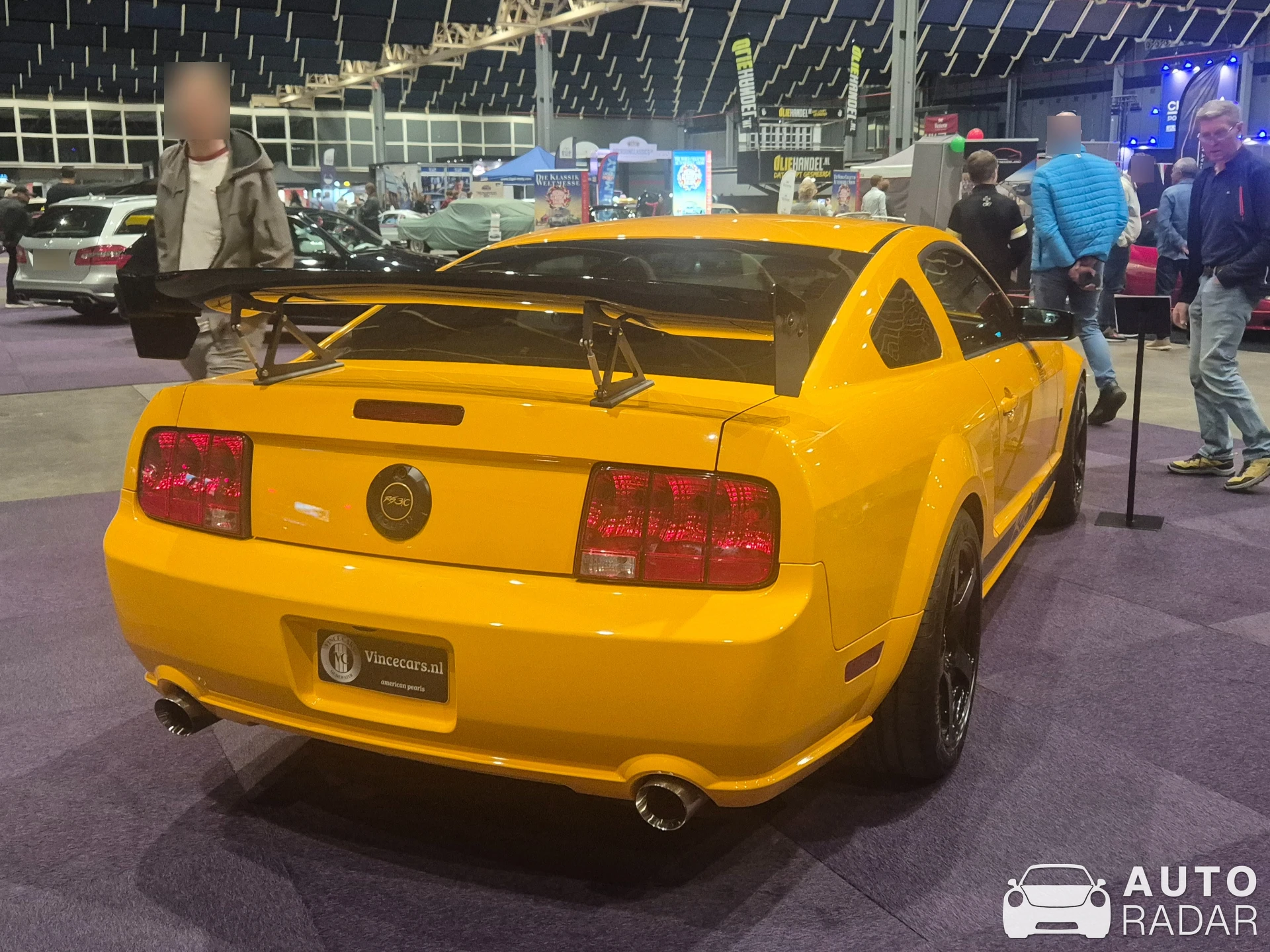 Ford Mustang Roush 427R Trak Pak spotted in Utrecht